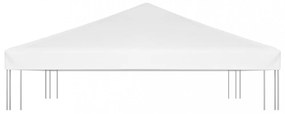 fehér pavilon-tetőponyva 270 g/m² 3 x 3 m