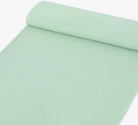 Goldea természetes lenvászon keverék - világos menta 300 cm