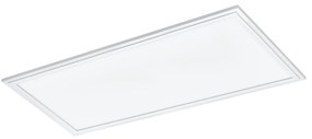 Eglo 33108 Salobrena-RGBW álmennyezeti LED panel, fehér, szögletes, 2400 lm, 4000K természetes fehér, beépített LED, 21W, IP20, 300x600 mm