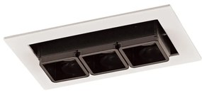 Italux HARPER SL74113/6W S-WH Beépíthető spotlámpa 3x6W/LED 350LM IP20