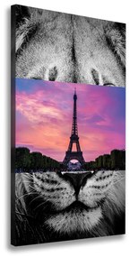 Vászonfotó Párizsi eiffel-torony ocv-74472926