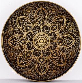 Dekoratív tálca többszínű 4,5x34,5x34,5cm