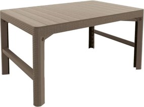 Lyon rattan kerti asztal