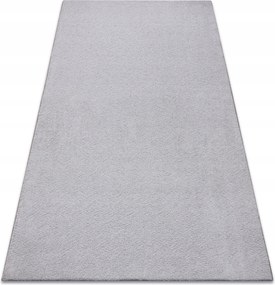 Hálószobaszőnyeg szürke sima egyszínű Puha Vastag Plüss 200x300 cm