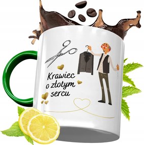 Zöld Bögre Szabónak Születésnapi Ajándéknak, fényképes nyomtatással