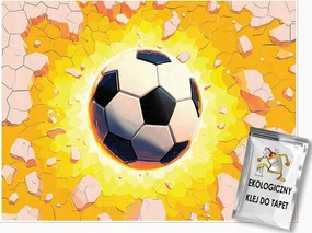 Fotótapéta Gyerekeknek Fiú Labda 3D Tapéta Gyerekszoba 400x280