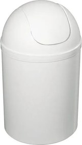 Szemeteskosár Aqualine 5 l fehér