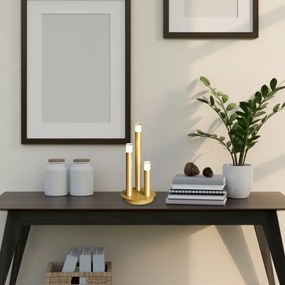 Rabalux 74366 - Asztali lámpa RAMIRA 3xG9/5W/230V arany