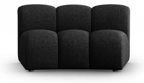 Feketés antracitszürke kanapé modul (középső rész) Lupine – Micadoni Home