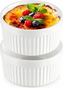 2x Sütőedény Hőálló Tál Kerámia 260 ml