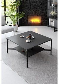 Dohányzóasztal Black Line - Anthracite, Black