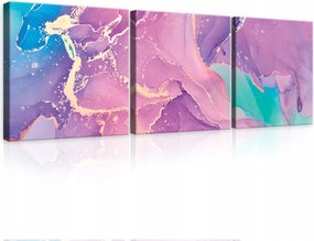 Festmények Triptyk Márvány Absztrakt Kép 3 Részes