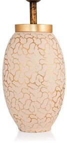 Asztali lámpa 1xE27/40W/230V bézs/arany