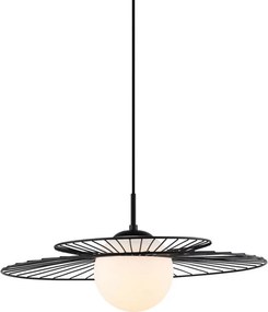 Italux SARAH MDM-4000/1 BK Függőlámpa 1x40W/E27 IP20