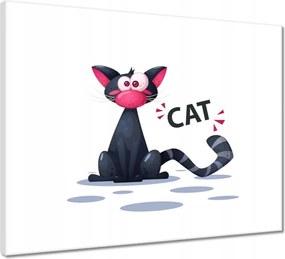 Vászonkép 50x40 Cica