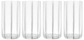 Pohár szett 4 db-os 450 ml Stripe – Ladelle
