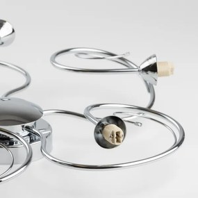 Eglo 32103 - LED felületre szerelt csillár VELAGO 5xG9/33W/230V fényes króm