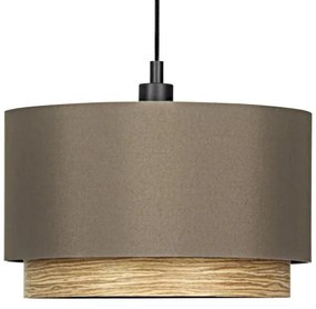 Eglo 390118 - Csillár zsinóron MARCHENA 1xE27/40W/230V barna