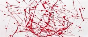 Csöpögő kép (120x50 cm)