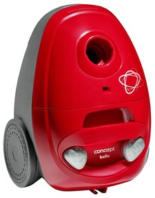 Concept VP8350 Bello 700 W porzsákos porszívó, piros