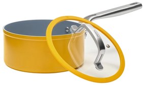 Indukciós tűzhelyhez alkalmas edény fedővel-kerámia felülettel 2,4 l Meda 3.0 – FABINI