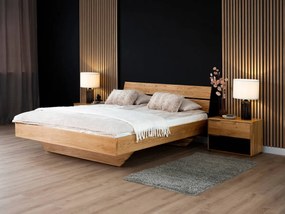 AMI nábytek Rossano lebegő ágy 160x200cm tölgy