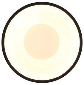 Globo 56964S - LED mennyezeti lámpa RAYMOND LED/12W/230V 3000K átm. 15 cm fekete