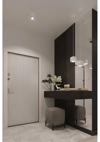 Fehér fali lámpa Geo – Sollux