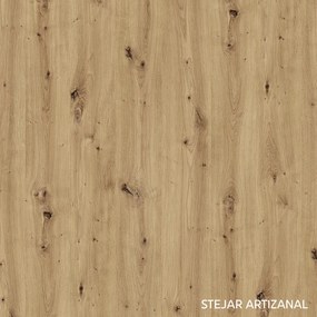 Felső szekrény, artisan tölgy/szürke matt, LANGEN G60N