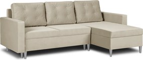 GEST Kinyitható sarokkanapé Bézs
