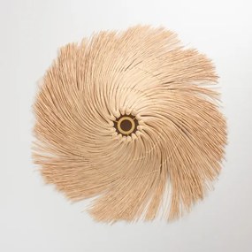 Brilagi - LED felületre szerelhető csillár CERIA BOHO 1xE27/40W/230V átm. 70 cm rattan