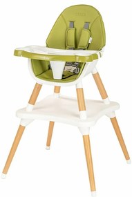 Új baba étkezőszék Grace 3in1 zöld, 61 x 1 01 x 61cm, 61 x 1 01 x 61 cm