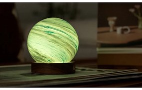 Barna-sötét natúr színű USB fénydekoráció ø 8 cm Polar Cloud – Gingko