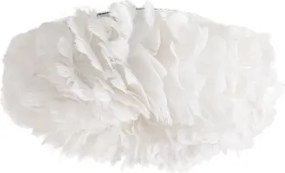 BRILAGI - Mennyezeti lámpa FEATHER 3xE27/40W/230V átm. 40 cm fehér