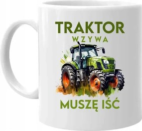 A traktor hív, mennem kell Bögre Traktorral Ajándék A Gazdának