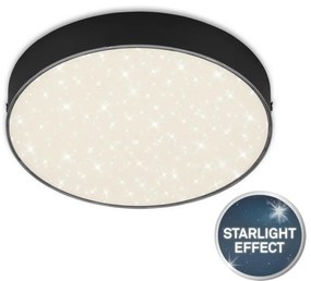 Briloner 7073-415 - LED Mennyezeti lámpa STAR SKY LED/16W/230V átm. 21 cm fekete