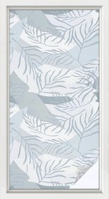 Öntapadós ablakfólia adatvédelem finom levelek 50x100