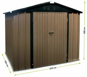 MIR0608 B kerti szerszámos ház