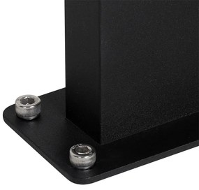 Ipari kültéri állólámpa fekete IP44 - Femke