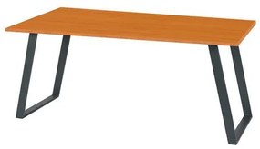 Íróasztal Shape, 180 x 80 x 75 cm, egyenes kivitel, cseresznye