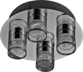 Italux MARC HD-520M-04-1340 CH Süllyesztett mennyezeti lámpa 4x5,5W/LED