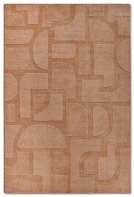 Barna kézi szövésű gyapjú szőnyeg 160x230 cm Alexis – Villeroy&amp;Boch