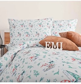 EMI Elfie karácsonyi pamut ágyneműhuzat