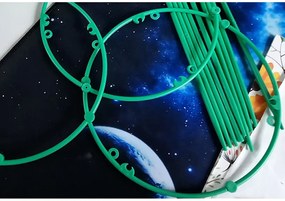 Kör alakú támasz cserepes növényekhez - 3 kör