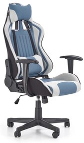 KODA irodai szék világosszürke/kék