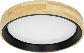 Italux modern skandináv mennyezeti lámpa campelo fehér fekete faipari itxplf4350-25wwdbk4k