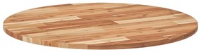 kerek tömör akácfa asztallap Ø80 x 2 cm