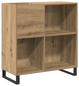 Lemez szekrény Régi fa 84.5x38x90 cm Műanyag fa
