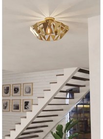 Eglo 43908 - Mennyezeti lámpa CARLTON 1xE27/60W/230V