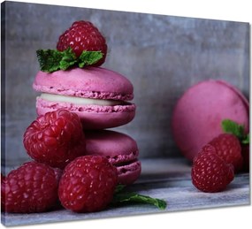 Vászonkép 50x40 Málnás keksz